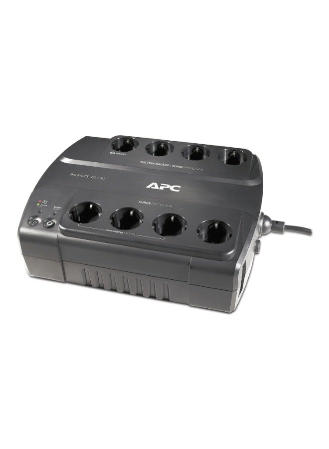 APC BE550G-GR | APC Back-UPS ES 550VA, 230V with Power-Saving | 8 Outlets, CEE 7/7 (Schuko) Plug - Image 1